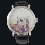 Wolkenkratzer aus New York Armbanduhr<br><div class="desc">Wolkenkratzer in New York</div>