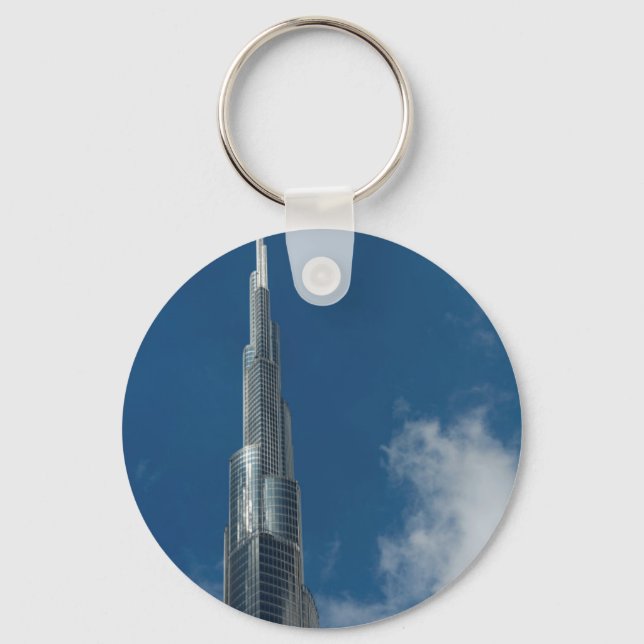 Wolkenkratzer Burj Khalifa Schlüsselanhänger (Vorderseite)