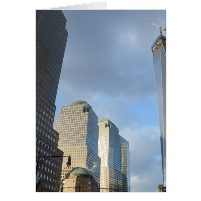 Wolkenkratzer in New York (Vorne)