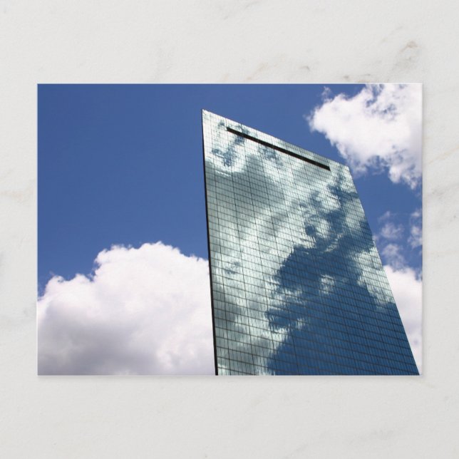 Wolkenkratzer Postkarte (Vorderseite)