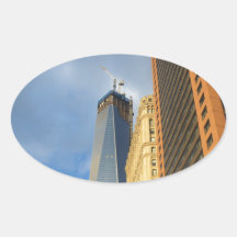 Wolkenkratzer Reflexionen von New York
