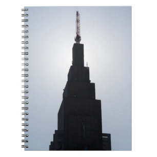 Wolkenkratzer-Silhouette Shinjuku, Tokio, Japan Notizblock
