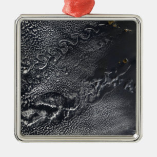 Wolkenkratzer über den Kapverdischen Inseln Ornament Aus Metall