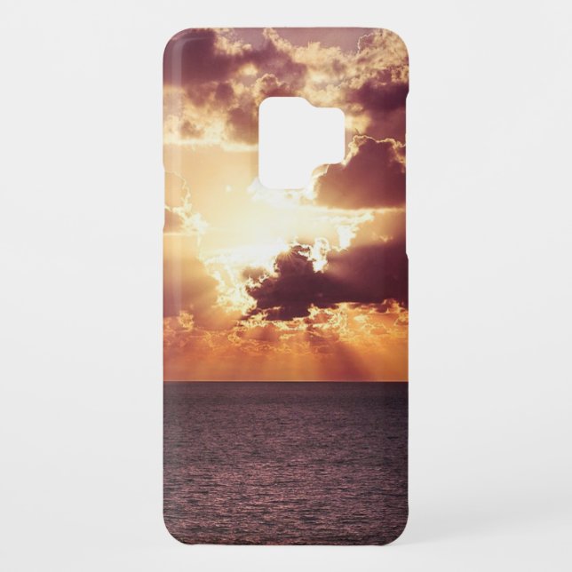 Wolkenkratzer über Meer Case-Mate Samsung Galaxy Hülle (Rückseite)