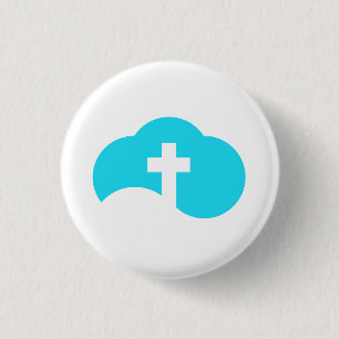 Wolkenkreuz Button