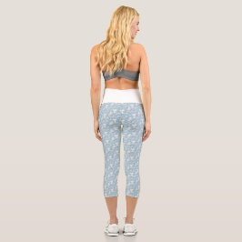Wolkenmuster  capri leggings