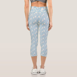 Wolkenmuster  capri leggings