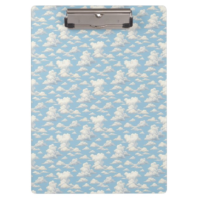 Wolkenmuster  klemmbrett (Vorderseite)
