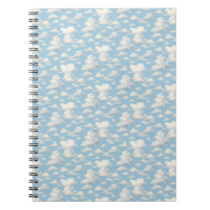 Wolkenmuster notizblock