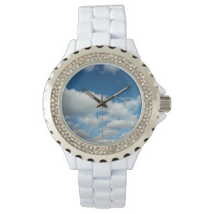 Wolkenschichten Armbanduhr