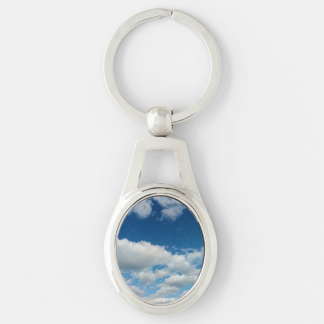 Wolkenschichten Schlüsselanhänger (Vorderseite)