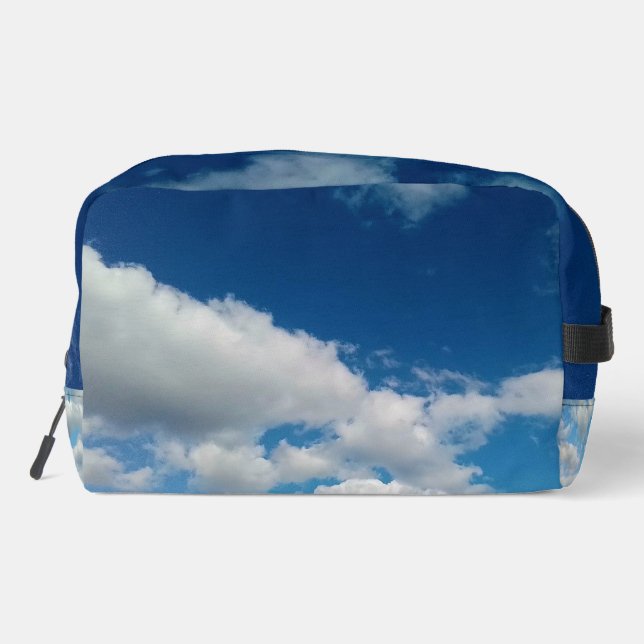 Wolkenschichten Waschbeutel (Rückseite)