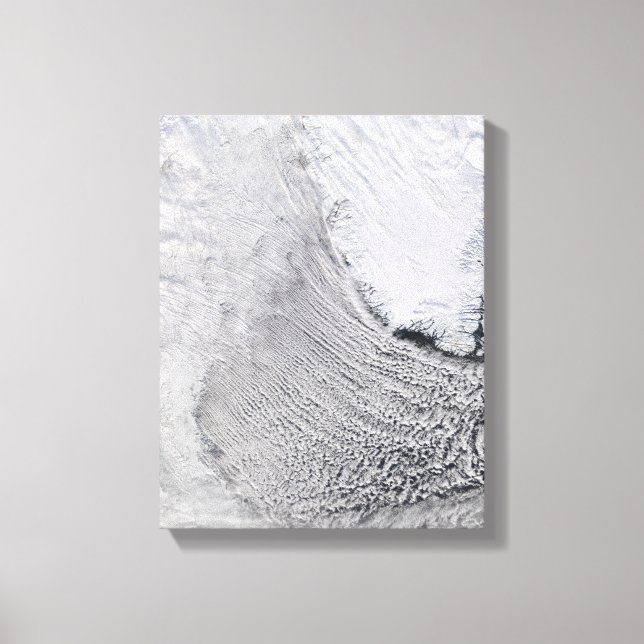 Wolkenstrassen im Labrador-Meer Leinwanddruck (Vorderseite)