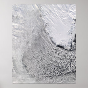 Wolkenstrassen im Labrador-Meer Poster