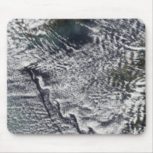 Wolkenturbulenzen vor Cheju tun, Südkorea 2 Mousepad