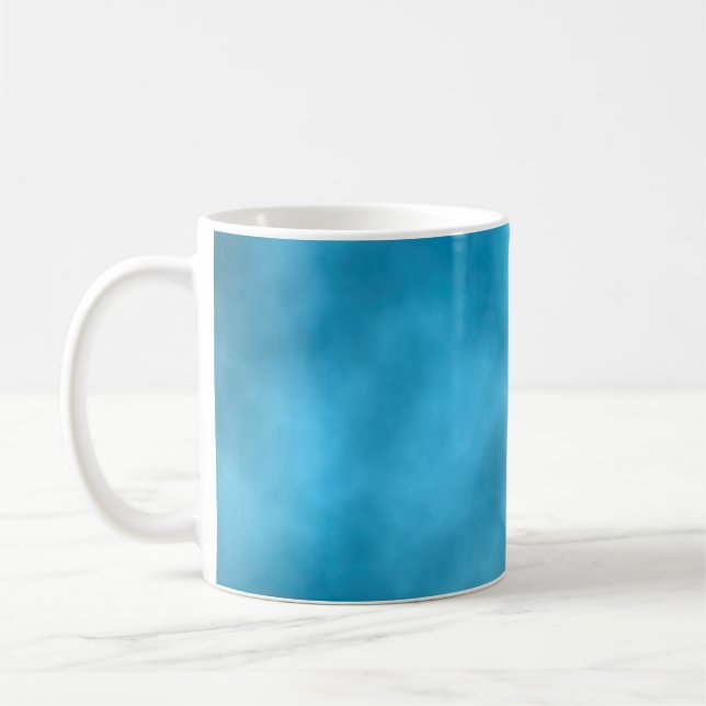 Wolkenuntergrundschmutztextur Kaffeetasse (Links)