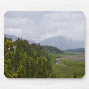 wolkig in Denali Mousepad