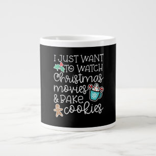Woll dir Weihnachtsfilme einfach mal Bake Cook Ges Jumbo-Tasse