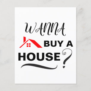 Woll, ein Haus zu kaufen? Agent mit der Liste echt Flyer