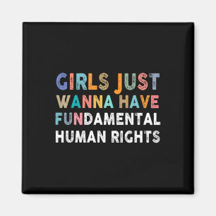 Woll einfach, Grundrechte-Feminis zu haben Magnet