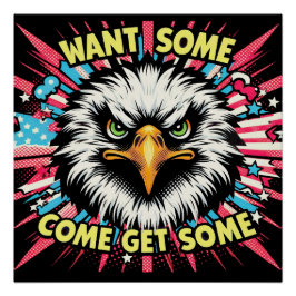 Woll einige kommen erhalten ein glänzendes Poster