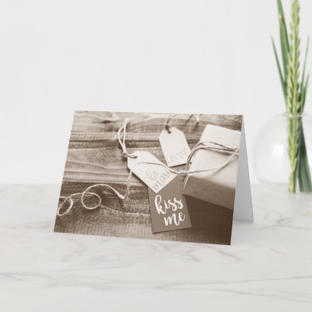 WOLL, IHNEN ZU SAGEN **I FEHLERT** UND **LIEBE** S KARTE (Vorderseite)