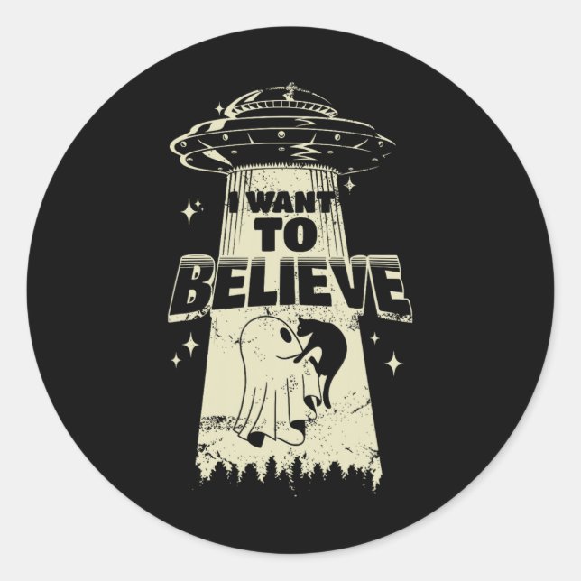 Woll zu glauben - Die lustige Katze wird entführt Runder Aufkleber (Vorderseite)