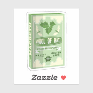 WOLLE AUS BVT-MACBETH WITCHES AUFKLEBER