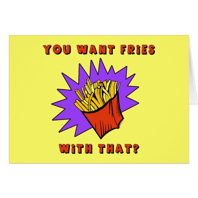 Wollen Sie Fischrogen mit dem? (Vorderseite (Horizontal))