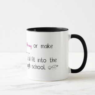 Wollen Sie nicht, um Tasse zu prahlen