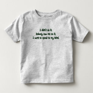 Wollen Sie, um bis Mimi zu sprechen Kleinkind T-shirt