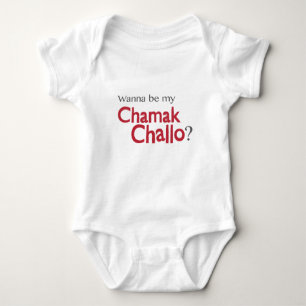 Wollen Sie, um mein Chamak Challo zu sein? Baby Strampler