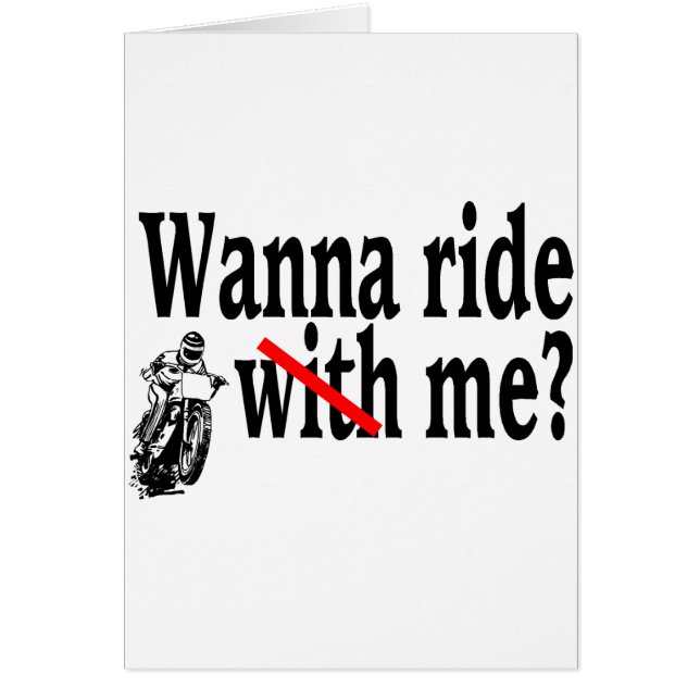 Wollen Sie, um mich zu reiten (Vorne)