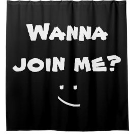 WOLLEN Sie, UM MICH ZU VERBINDEN lustiges Duschvorhang