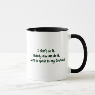 Wollen Sie, um mit Grandad zu sprechen Tasse