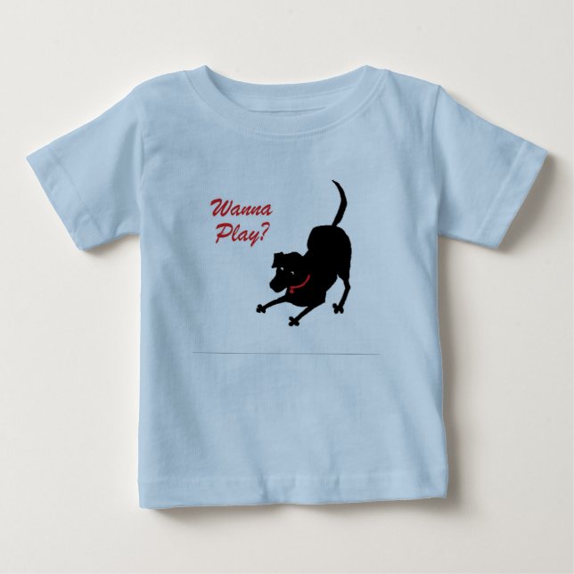 Wollen Sie, um Shirt zu spielen (Vorderseite)