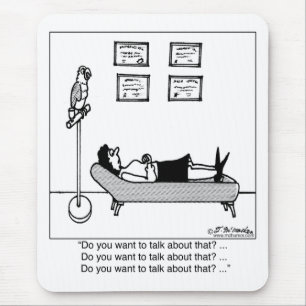 Wollen Sie, um über das zu sprechen? Mousepad