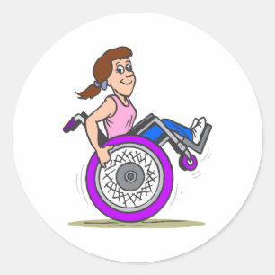 Wollen Sie, um zu laufen Runder Aufkleber