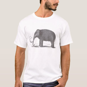 Wollhaarmammut Mastodon ausgestorbene Tiere T-Shirt