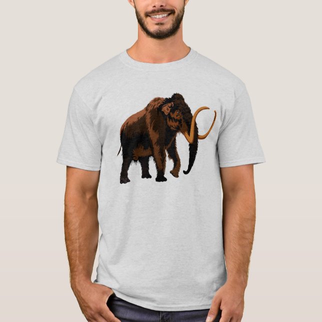 Wolliges Mammut T-Shirt (Vorderseite)