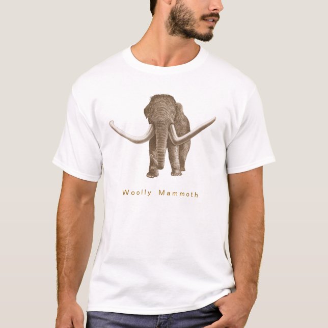 wolliges Mammut T-Shirt (Vorderseite)