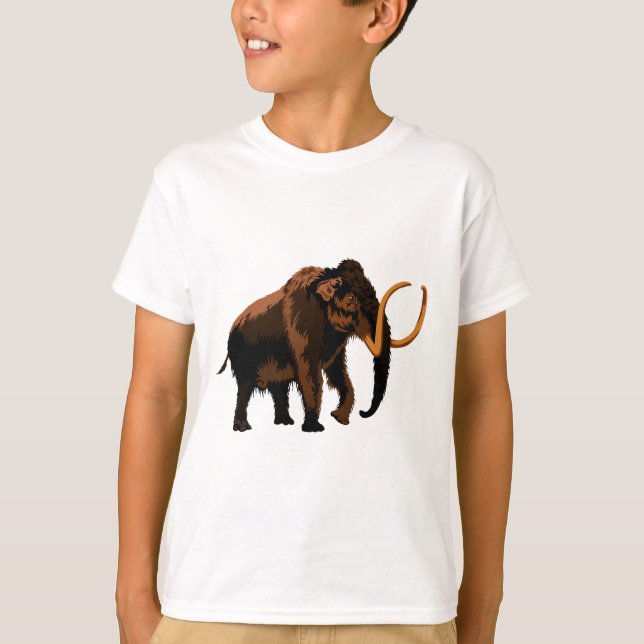 Wolliges Mammut T-Shirt (Vorderseite)