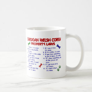 WOLLJACKEN-WALISERCORGI Eigentums-Gesetze 2 Tasse