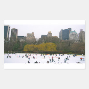 Wollman Rink Central Park NYC Ice Skaten Stickers