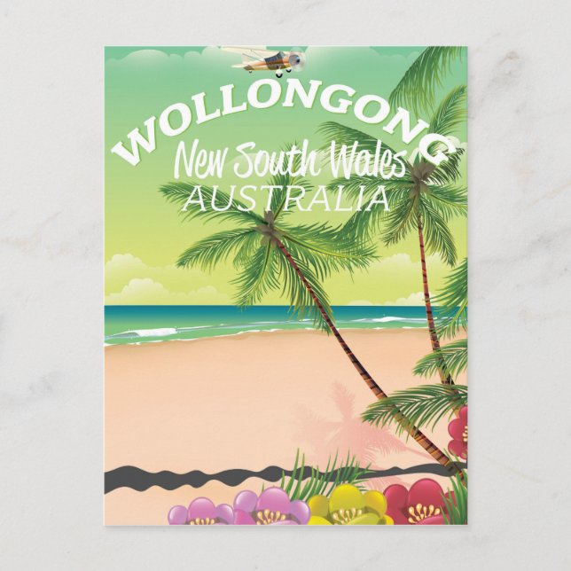 Wollongong New South Wales Australien Postkarte (Vorderseite)