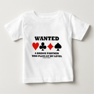Wollte einen Brücken-Partner, der auf meinem Baby T-shirt