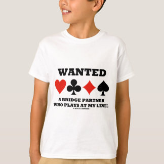 Wollte einen Brücken-Partner, der auf meinem T-Shirt