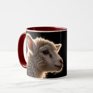 Wollwolken-Porträt Tasse
