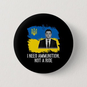 Wolodymyr Selensky Ich brauche Munition Button