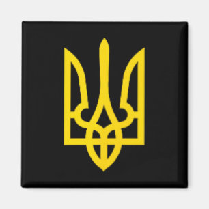 Wolodymyr Selenskyj Präsident der Ukraine Militär Magnet